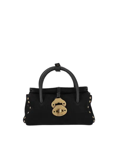 Zanellato Srl Dotta Jones Nabuk Taglia Baby Color Black Nero In Pattern