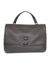 Zanellato Montebianco Postina Daily Day Medium Size In Gray
