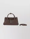 Zanellato Structured Shoulder Bag Detachable Strap In Brown