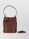 Zanellato Structured Shoulder Bag Featuring Adjustable Strap In Brown