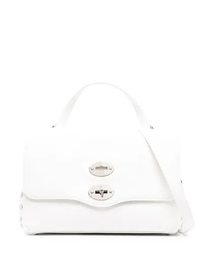 Zanellato Stud-detail Leather Bag In Weiss