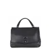 Zanellato Stud-embellished Tote Bag In Black