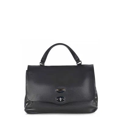 Zanellato Stud-embellished Tote Bag In Black