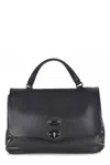 Zanellato Stud-embellished Tote Bag In Nero