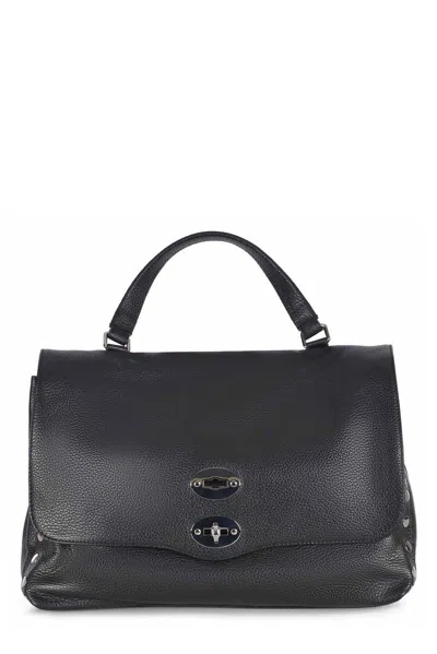 Zanellato Stud-embellished Tote Bag In Nero