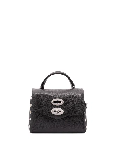 Zanellato Super Baby `postina Daily Night` Shoulder Bag In Black  