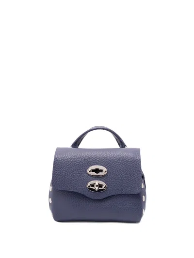 Zanellato Super Baby `postina Daily Night` Handbag In Blue