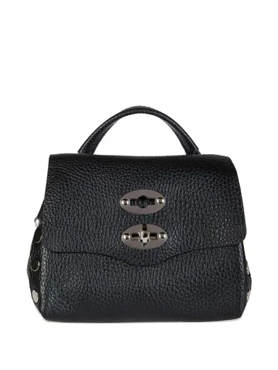 Zanellato Super Baby Postina Tote Bag In Black