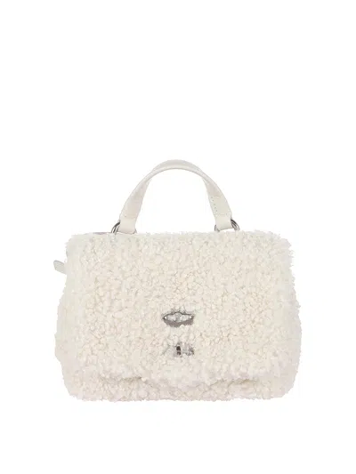 Zanellato Teddy Bear Bag In Blanco
