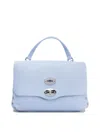 Zanellato Daily Shoulder Bag Metal Hardware In Blue