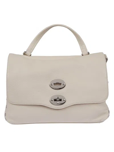 Zanellato Textured Leather Handbag With Structured Silhouette In Multi