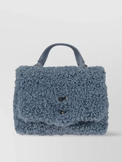 Zanellato Textured Leather Top Handle Cross-body Bag