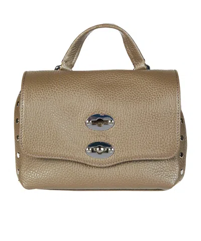Zanellato Tie-lock Handbag In Green