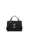 Zanellato Tokio Small Messenger Bag In Black