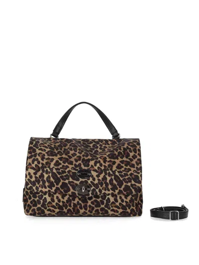 Zanellato Tokyo Animalier Remo Postina Bag In Black