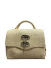 Zanellato Top-handle Clutch Bag In Neutral