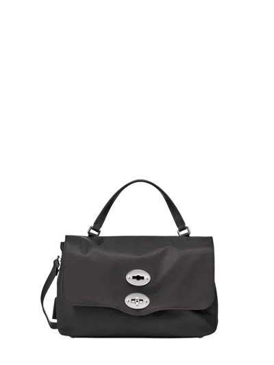 Zanellato Top Handle Satchel Bag In Black