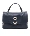 Zanellato Top Handle Shoulder Bag In Black