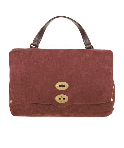 Zanellato Top Handle Shoulder Bag In Red