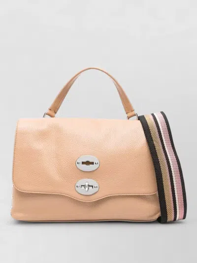 Zanellato Tote Bag Adjustable Strap Metal Studs Handle
