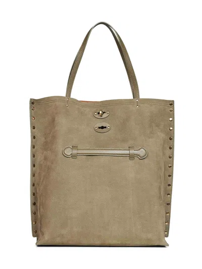 Zanellato Tote Bag In Green