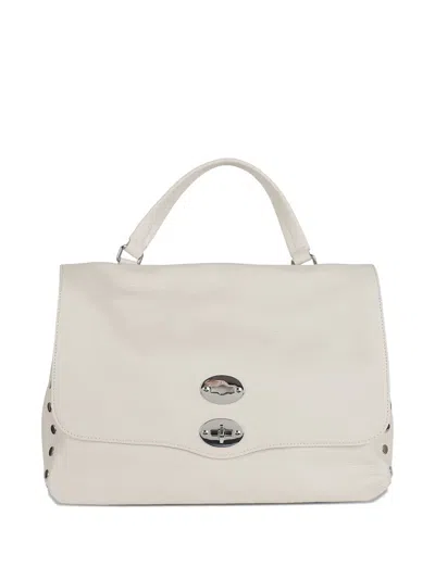 ZANELLATO TURN-LOCK-FASTENING MEDIUM TOTE BAG