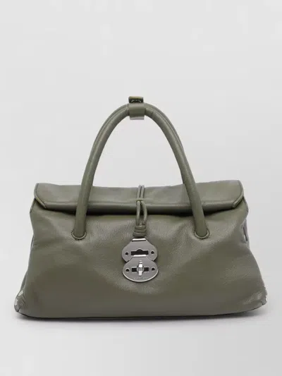 Zanellato Versatile Cross-body Bag Metal Hardware In Green