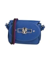 Zanellato Woman Cross-body Bag Blue Size - Textile Fibers