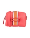 Zanellato Woman Cross-body Bag Red Size - Leather, Textile Fibers