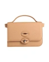Zanellato Woman Handbag Camel Size - Leather In Beige