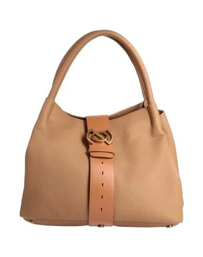 Zanellato Woman Handbag Camel Size - Soft Leather In Brown