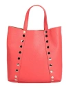 Zanellato Woman Handbag Coral Size - Leather In Red
