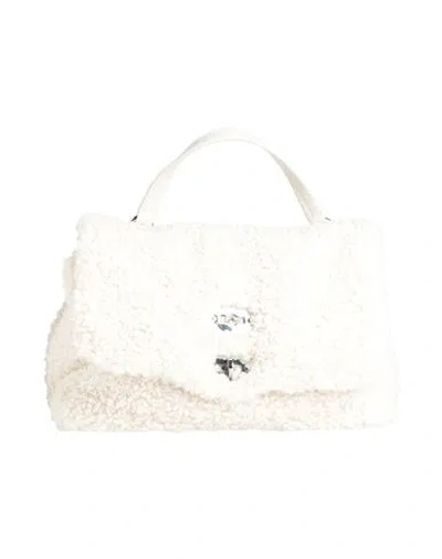 Zanellato Woman Handbag Ivory Size - Textile Fibers, Leather