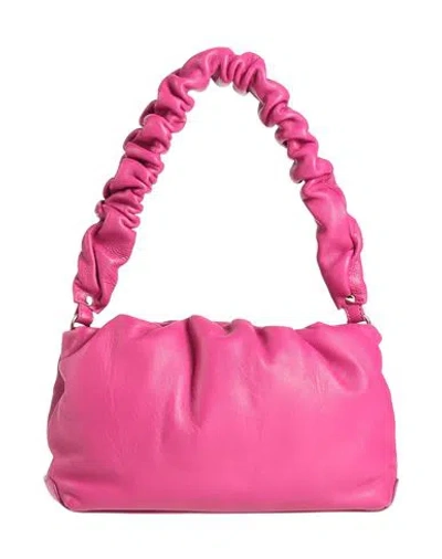 Zanellato Woman Handbag Magenta Size - Leather