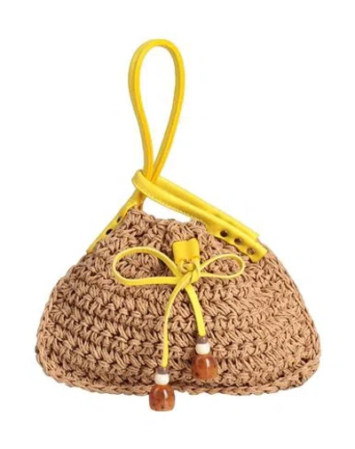Zanellato Woman Handbag Yellow Size - Textile Fibers