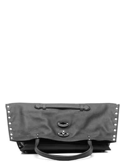 Zanellato Women's A'spasso Medium Leather Handbag In Black