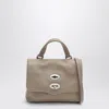 Zanellato Baby Postina Twist-lock Messenger Bag In Gray