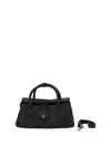 Zanellato Black Dotta Small Satchel In Black