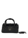 Zanellato Black Dotta Small Satchel In Black