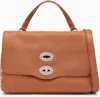 Zanellato Medium Postina Leather Tote Bag In Orange