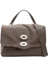 Zanellato Brown Postina Satchel In Brown