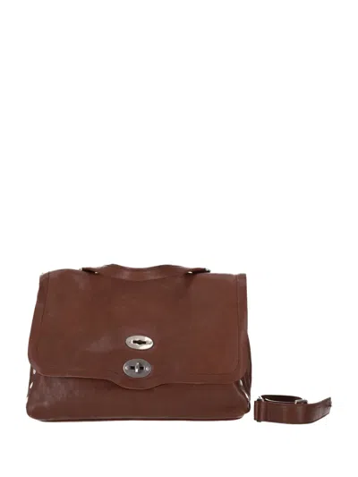 ZANELLATO WOMEN BROWN POSTINA SATCHEL, ONESIZE LUXURY SATCHELS FOR WOMEN DARVEYS