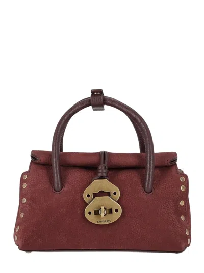 Zanellato Women's Leather Top-handle Satchel In Bordeaux