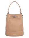 Zanellato Monda S Leather Bucket Bag In Brown
