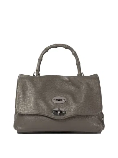 Zanellato Women's "postina Daily Bamboo S" Handbag In Grey