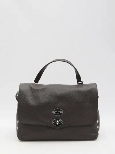 Zanellato Dark Brown Postina Daily Medium Satchel Bag