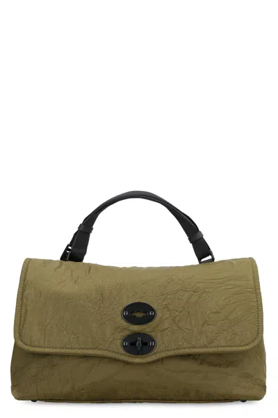 Zanellato Women's Postina M Nylon Handbag In Green