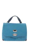 Zanellato Designer Handbags Postina My Little Pony - Baby Handbag In Light Blue