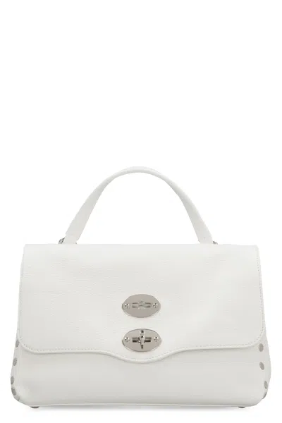 Zanellato Women's Postina S Leather Handbag In White