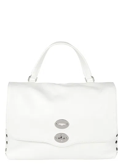 Zanellato Women's Stylish And Durable Leather Bag In Bianco Latte